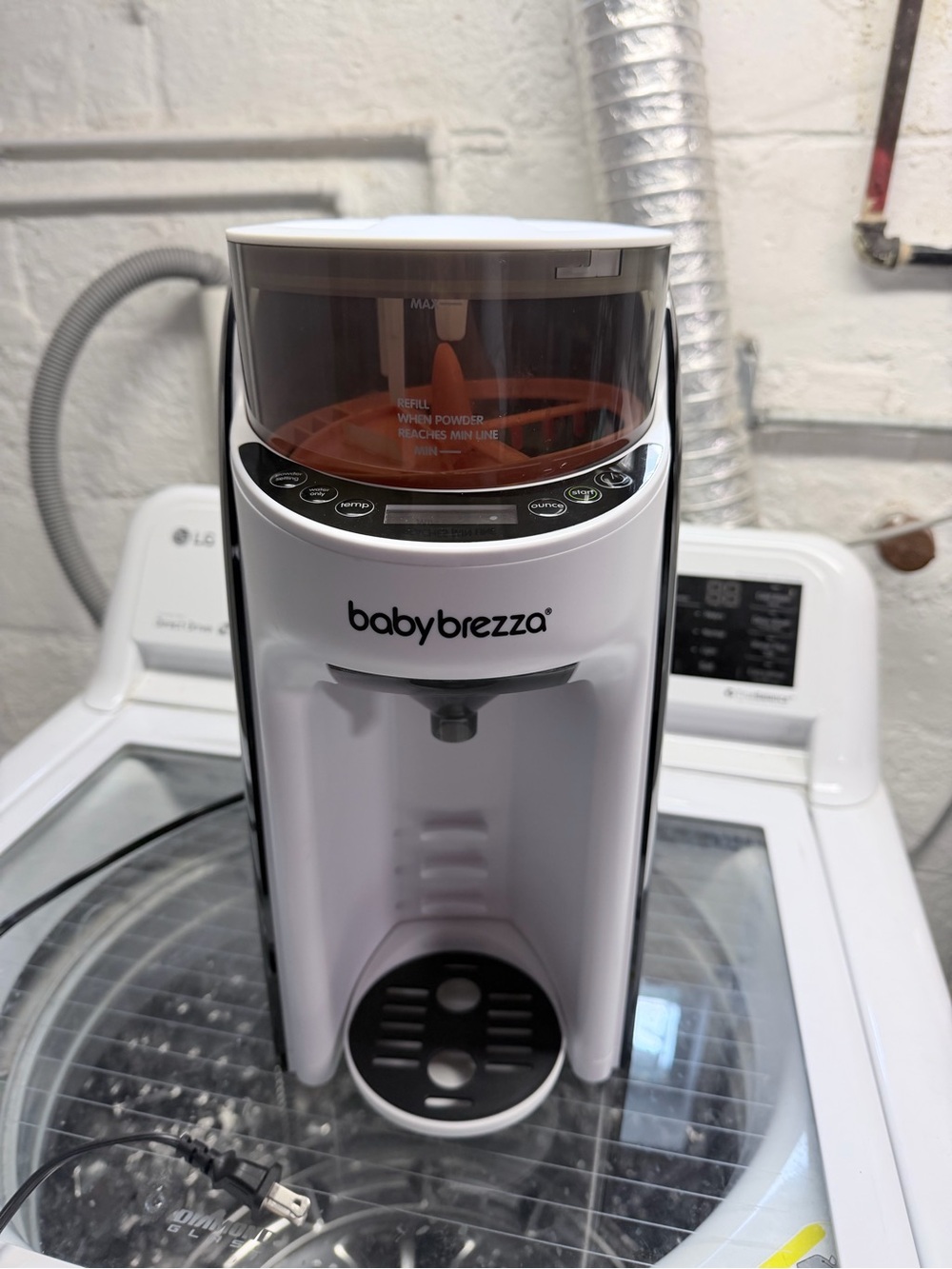 Baby Brezza Formula Pro Advanced Automatic White Formula Dispenser